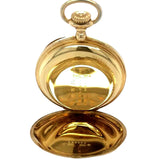 Patek Philippe Antique Pocket Watch 18K Yellow Gold White Enamel Dial 1891 Watch