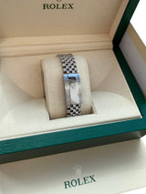 Rolex Datejust 41mm MOP Roman Diamond Dial Smooth Bezel Steel Mens Watch 126300