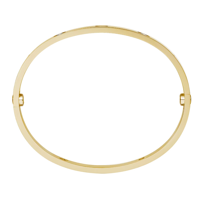 Cartier Love Bracelet with 0.42ct 4 Brilliant-Cut Diamonds 18K Yellow Gold