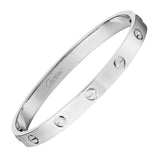 Cartier Love Bracelet White gold Size 17 with Screwdriver