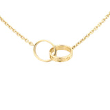 Cartier Love Necklace 18K Yellow Gold 17.3 Inches Long