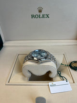 Rolex Day-Date President 40 Ice Blue Arabic Dial Automatic Platinum Watch 228206