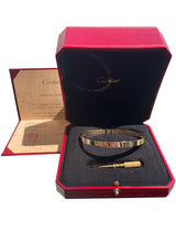 Cartier Love Bracelet 18K Yellow Gold Size 21 with Screwdriver
