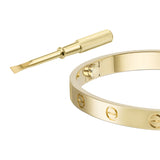 Cartier Love 18K Yellow Gold Size 16 With Screwdriver Bracelet