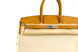 Hermes Birkin 35 "Fray Fray" Desert Sesame Palladium Hardware