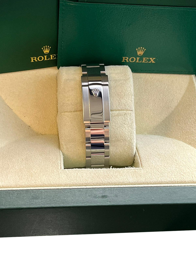 Rolex Datejust II 41mm 4.8ct Diamond Roman Dial Bezel Oyster Steel Watch 116300