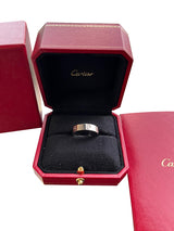 Cartier Love Ring White Gold 63 Size Wedding Band