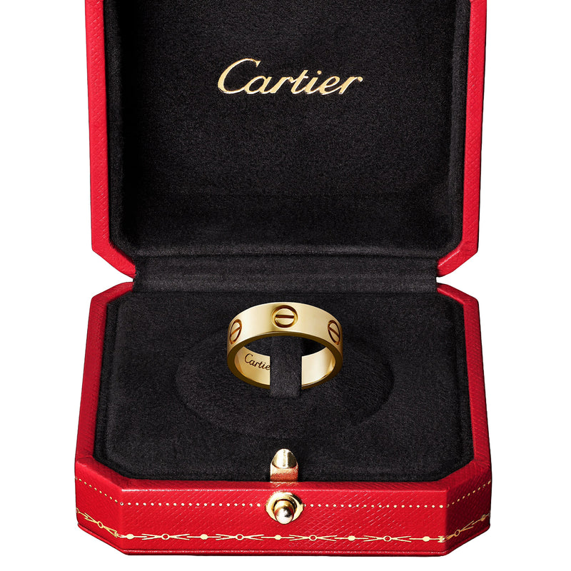 Cartier Love Ring in Yellow Gold 55 Size Wedding Band