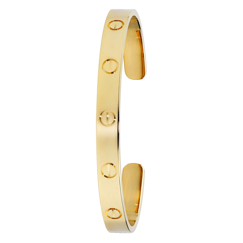 Cartier Love Bracelet 18K Yellow Gold Size 20 Bangle