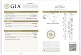GIA Certified 2.68ct Natural Oval Shape Three-Stones Diamond Platinum Ring