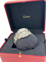 Cartier Calibre de Cartier 42mm Stainless Date Dial Men's Watch 3389 / W7100015