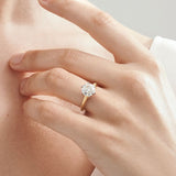 Tiffany & Co GIA Natural Round Diamond Engagement Ring VVS2 18k Yellow Gold
