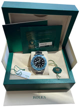 Rolex GMT-Master II 40mm Sprite Green Black Oystersteel Men's Watch 126720VTNR