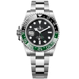 Rolex GMT-Master II 40mm Sprite Green Black Oystersteel Men's Watch 126720VTNR