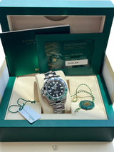 Rolex GMT-Master II 40mm Sprite Green Black Oystersteel Men's Watch 126720VTNR