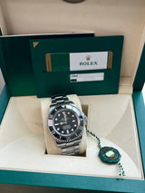 Rolex Sea-Dweller Deepsea 44mm Ceramic Black Dial Steel Oyster Watch 126660-0001