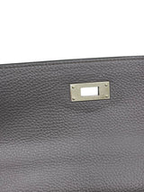 Hermes Kelly 35 Togo Leather Etain Retourne Palladium Hardware Bag