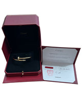 Cartier Juste Un Clou Bracelet 0.58ct Brilliant Cut Diamonds 18k Yellow Gold