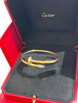 Cartier Juste Un Clou Bracelet 0.58ct Brilliant Cut Diamonds 18k Yellow Gold