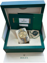 Rolex Datejust 41mm Two-Tone Champagne Dial Jubilee Bracelet Mens Watch 126333