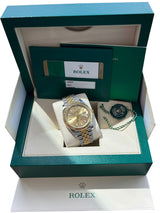 Rolex Datejust 41mm Two-Tone Champagne Dial Jubilee Bracelet Mens Watch 126333