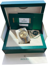 Rolex Datejust 41mm Two-Tone Champagne Dial Jubilee Bracelet Mens Watch 126333