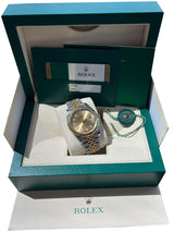 Rolex Datejust 41mm Two-Tone Champagne Dial Jubilee Bracelet Mens Watch 126333