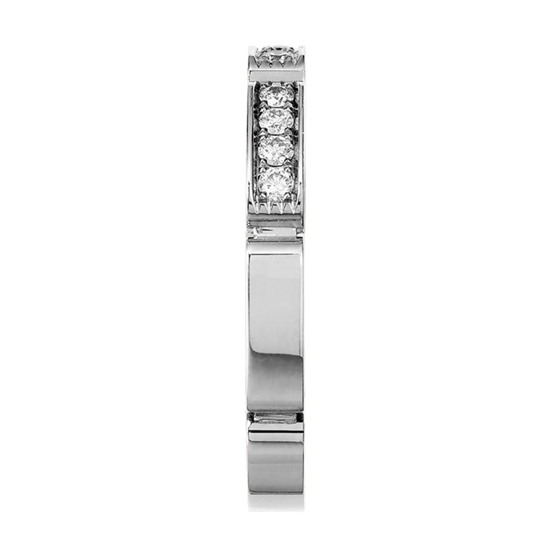 Cartier Maillon Panthere Wedding Band 0.15ct Brilliant-Cut Diamonds 18K Gold