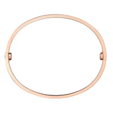 Cartier Love Bracelet Classic Model 18K Rose Gold with Screwdriver Size 18