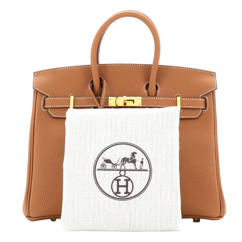 Hermes Birkin 35 Gold Togo Leather with Gold Hardware Handbag