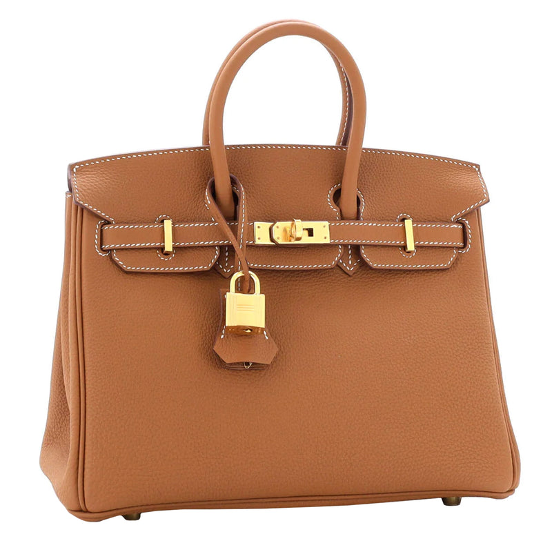 Hermes Birkin 35 Gold Togo Leather with Gold Hardware Handbag