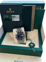 Rolex GMT-Master II 40 Black Ceramic Bezel Stainless Steel Oyster Watch 116710LN