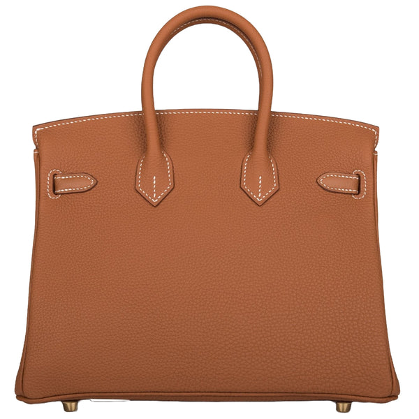 Hermès Birkin 25 Gold Togo Leather With Gold Hardware Handbag