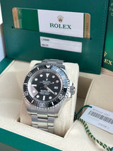 Rolex Sea-Dweller Deepsea 44mm Black Dial Ceramic Bezel Oystersteel Watch 126660