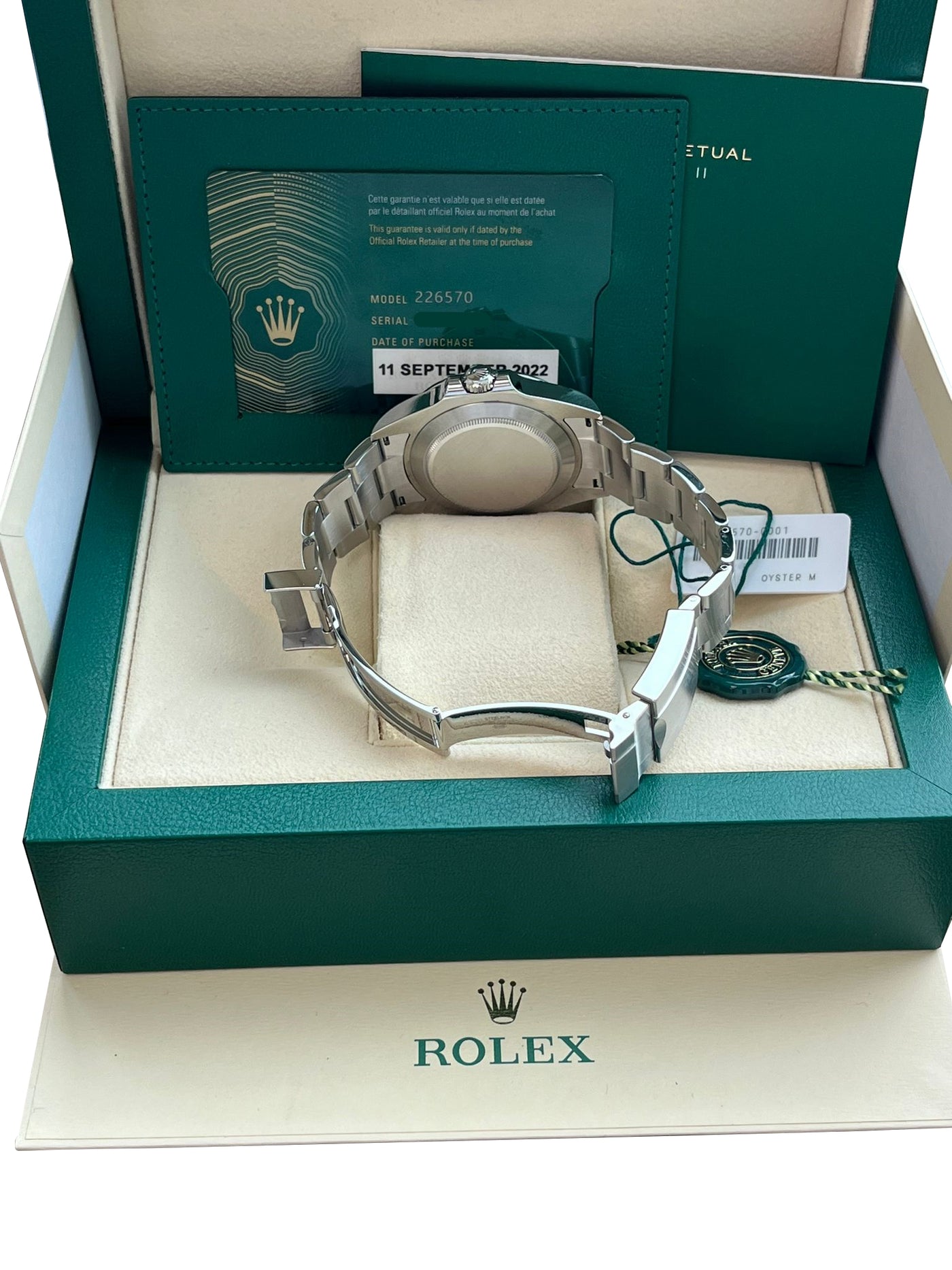 ROLEX コレクションボックス 紺系