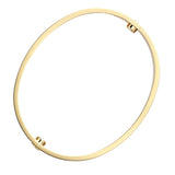 Cartier Love Bracelet Classic Model 18K Yellow Gold Brushed Finish Size 17