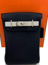 Hermes SAC A DOS HAC A DOS PM Veau Togo Leather Backpack Palladium Hardware