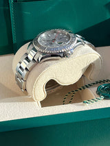 Rolex Yacht-Master 40mm Platinum Dial Bezel Oyster Stainless Steel Watch 16622