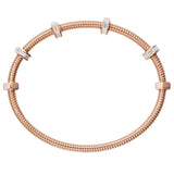 Cartier Ecrou De Cartier Rose Gold Bracelet with 1.29ct Baguette-Cut Diamonds