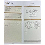 Tiffany & Co 3.91ct GIA Natural Round Brilliant Diamond Stud Earrings Platinum