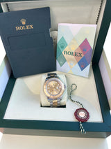 Rolex Yacht-Master 40mm Steel Yellow Gold Champagne Dial Men's Watch 16623
