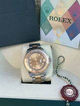 Rolex Yacht-Master 40mm Steel Yellow Gold Champagne Dial Men's Watch 16623