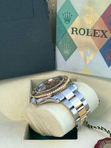 Rolex Yacht-Master 40mm Steel Yellow Gold Champagne Dial Men's Watch 16623