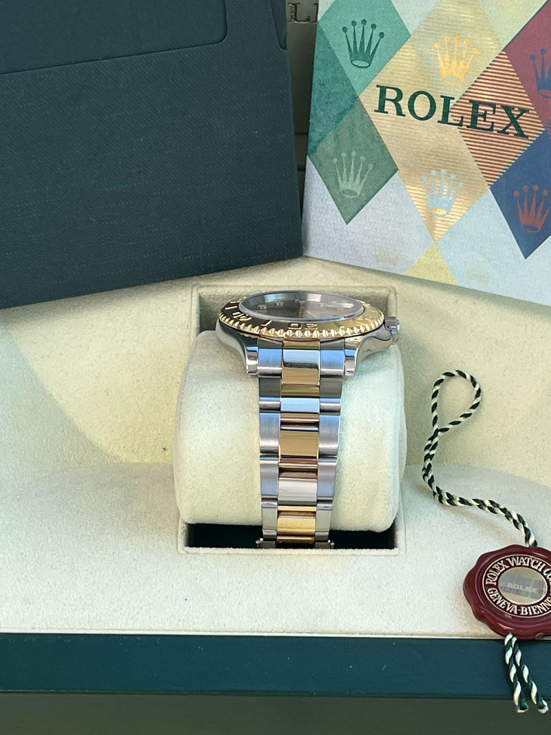 Rolex Yacht-Master 40mm Steel Yellow Gold Champagne Dial Men's Watch 16623