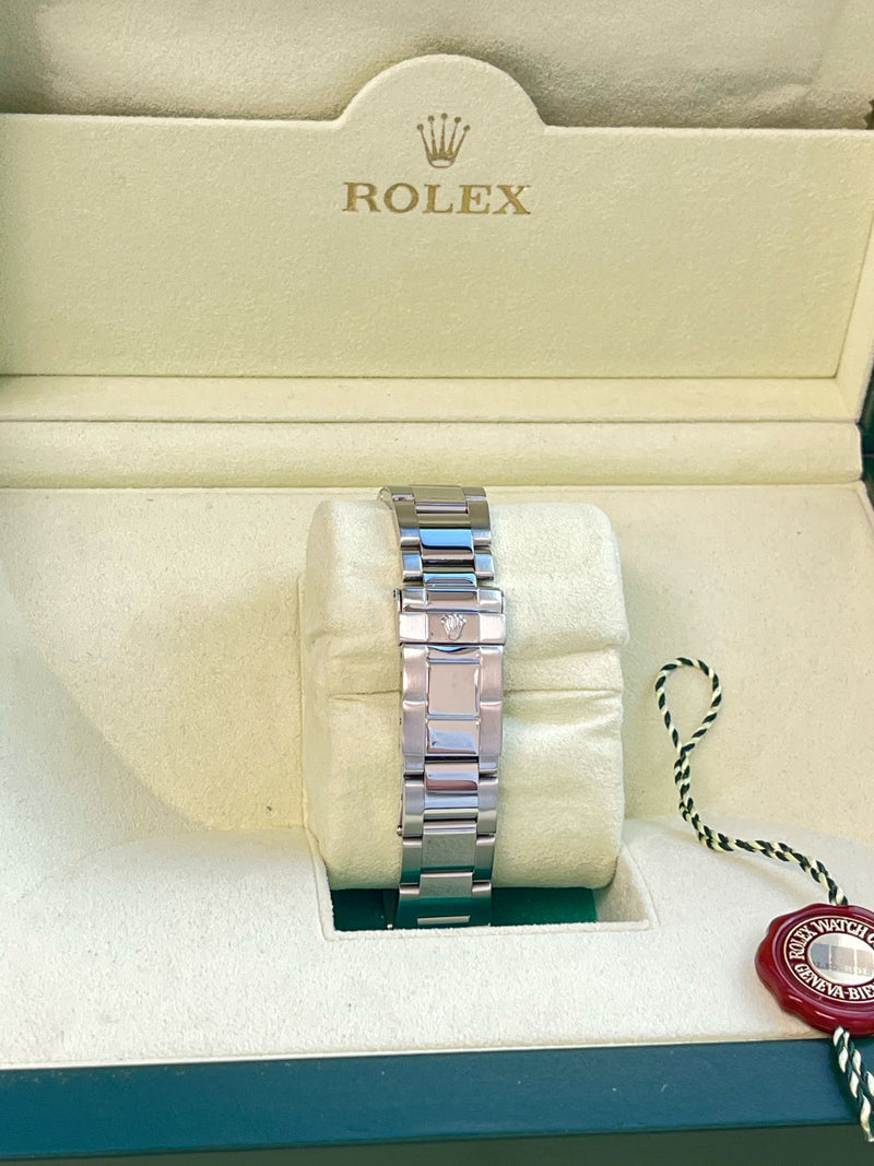 Rolex Yacht-Master Platinum Dial Bi-Directional Bezel Steel Men's Watch 16622