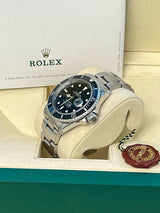 Rolex Submariner Date 40mm Black Dial Oyster Steel Automatic Men's Watch 16610
