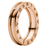 Bulgari B.zero1 One Band Ring Solid 18K Rose Gold Size 54