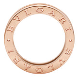 Bulgari B.zero1 One Band Ring Solid 18K Rose Gold Size 54