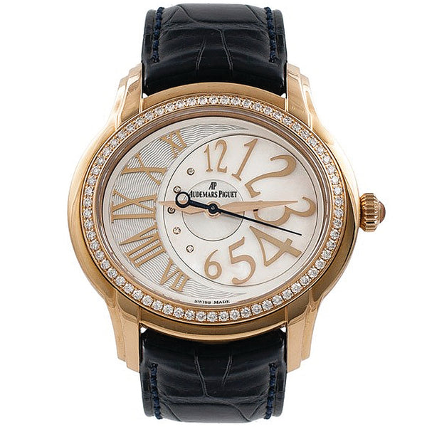 Audermars Piguet Ladies Millernary 18k Rose Gold 77301OR.ZZ.D015CR.01 Q5BZCR