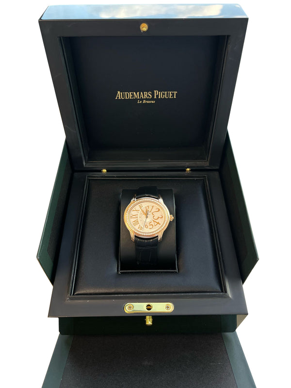 Audermars Piguet Ladies Millernary 18k Rose Gold 77301OR.ZZ.D015CR.01 Q5BZCR